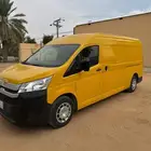 باص فان موديل 2020 اصفر تويوتا