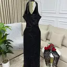 فستان اسود غير ملبوووس ابدا