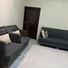 كنب شبه جديد وخشبه كفو وقوي
