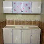 دولاب مغسلة قطعتين