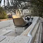 زورق طراد مع تريله امريكيه بدون مكاين