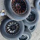 جنوط مايثود مع كفرات نص حجري تركب رانجلر