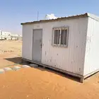 بركس غرفة متنقلة مع دورة مياة ومطبخ