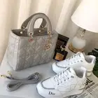 اطقم شنط وشوزات نسائية ماركات منوعه230 فقط