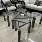 طاولات زجاجة جديده ممتازه