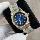 ساعات ماركة رولكس نسائي المكينه بطاريه المقاس 31 الجوده