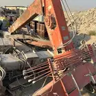 كرين 3 طن نازل من السيارة شغال للبيع على وضعه الحالي