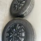 جنوط نيسان باترول مع كفرات