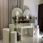 مداخل استقبال تخروج موليد كوش طاولات عشاء