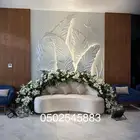 كوش مداخل استقبال طاولات عشاء