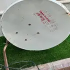 صحن دش اقمار صناعيه مع رسيفر