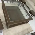 طاوله كبيره للمجلس دورين من فوق زجلجي   9 طاولات خدمه   3 ز