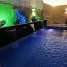 شاليه و استراحة ثلاث مسابح ملعب طائرة عروض الصيف
