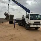 كرين ونش بوم تراك 10طن للإيجار الشهري