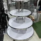 رفوف دائري للحلويات