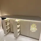 ركن قهوة. كاونتر استقبال