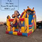 للبيع نطيطات و زحاليق مائية و جافة وملاعب صابونية