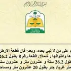 مساحه 524 شارع 30 شرقي في مدينة الروضة تابعه لمحافظة حائل