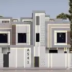 تصميم واجهات ثري دي فلل و تجاري و سكني