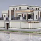 مهندس معماري  تصميم_واجهات_ثري دي_فلل_و تجاري_و سكني