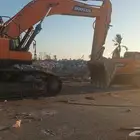 هدم مباني مقابل الانقاض والحديد المدينه المنوره
