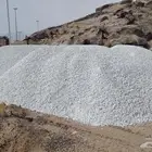 خرسانة حجر ابيض لزينة الحدايق كسر رخام درجة أولى قلاب