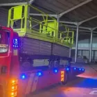 رافعه شوكيه مع سطحه Foorkleft سيزرات كرينات سطحة نقل سيارات