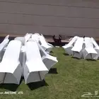 محل حفلات يوجد لدينا كراسي ملكي جلسات شعبيه يوجد لدينا كوش م