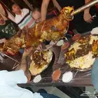 Al Khair Restaurant offers lamb skewers over embers 1 whole