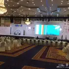تنظيم معارض ومؤتمرات ادارة حشود تنفيذ بوثات