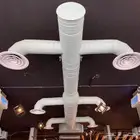 قناة هواء عادم هواء نقي قناة مخفية ودائرية