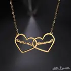 قلادده بلاسم تصمم سلسل باسمين تصمم بلاسم مطلي بذهب