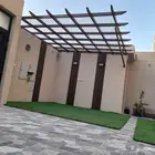 تنسيق حدائق برجولات سواتر مضلات هناجر ترميم مباني بنا ملاحق