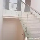 زجاج  دربزين امريكي ودبل اجلاس