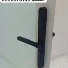 قفل ذكي باب المونيوم اقفال ذكيه باب حديد مع التركيب