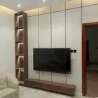 ديكورات باركيه شيبورد واجهات شاشه نعلات
