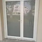 باب المنيوم دبل زجاج دبل