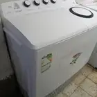 غساله حوضين الحجم عائلى 18 كيلو نظيف جدا