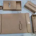 طقم مكتب جلد فاخر تفصيل على الطلب