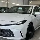 كامري2025 ستاندر خليجي وارد الساير لون اسود وابيض