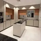مطبخ تفصيل الي السقف