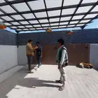 حداد مظلا قماش لكسان سواتر