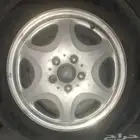 مرسيدس جنوط كروم طقم وكالة شبه جديد