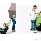 كرسي اطفال يغني عن العربات وقت السفر