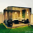 ديكور ثيل نجيل حدائق بديل خشب شيبورد شاشات