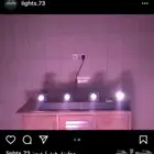 مكعبات مضيئه وعاء ثلج بارليد بخار شرار موفيق هيد ليازر بلاك
