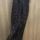 فستان انيق وفخم بالبس شبه جديد ملبوس مره وحده بس 3 ساعات