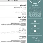 تصميم سيره ذاتيه احترافيه