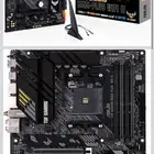 مذربورد ASUS TUF B550-PLUS WIFI II مستعملة ومعالج R5 5600x