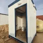 بركس دورة مياة بركس حمام متنقل كرفان حمام كرفان دورة مياه 2م